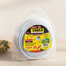 Çelik - Ticaret 3.3 mm Çelik Telli Yuvarlak Çim Biçme Tırpan Misinası 26 M