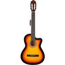 Bemy Ticaret Lc 3900 Csb/cutaway Klasik Gitar - Sunburst Renk