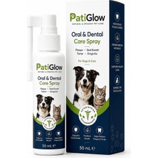 Solmazlar Online Patiglow Kedi ve Köpek Ağız ve Diş Bakım Spreyi 50 ml