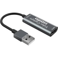 Bemy Ticaret HDMI 1080P 4K 30Hz Video Capture Görüntü Yakalama Kartı (Usb 2.0 Girişli)