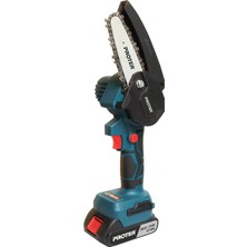 Bemy Ticaret Pst 110 St Şarjlı Çift Akülü Pala Zincirli Budama Testeresi Dal Kesme 2.0 Ah 20V Kömürsüz 130 mm