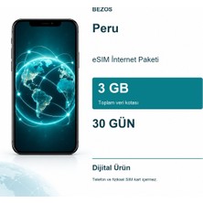 Çelik - Ticaret Peru Esım Internet Paketi 3 GB 30 Gün