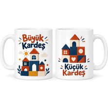Çelik - Ticaret Kardeş Molası 2'li Porselen Kupa Seti - Model 363