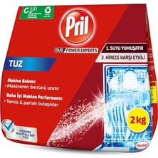 Bemy Ticaret Duo Power Experts Kirece Karşı Etkili Bulaşık Makinesi Tuzu (1 x 2000 G)