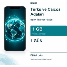 Çelik - Ticaret Turks ve Caicos Adaları Esım Internet Paketi Günlük 1 GB 1 Gün