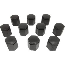 Bemy Ticaret Insignia ile Uyumlu Bijon Kapağı Siyah 10 Adet 19X24 mm