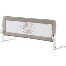 Bemy Ticaret 120 * 50 cm Yatak Bariyeri, Yatak Korkuluğu (Gri)