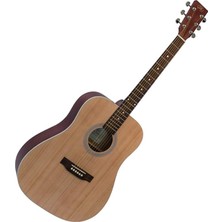 Bemy Ticaret SD204 Dreadnought Akustik Gitar (Natural)