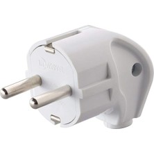 Bemy Ticaret Aksesuar L Fiş, Kordonsuz, 250 V, Beyaz