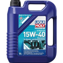 Bemy Ticaret Moly Marine 4t Motor Yağı 15W-40 5 L Otomotiv Bakım Ürünü