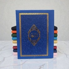 Marsilyan Çanta  Boy Termoderi Kapaklı 128 Sayfa Yasin Saks Mavi
