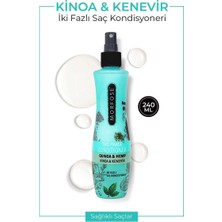 Bin1çeşit Çift Fazlı Kinoa & Kenevir Kondisyoner Fön Suyu 240 ml - Mrfs
