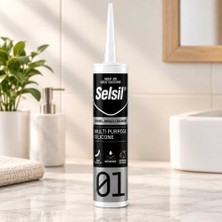 Bin1çeşit Şeffaf Silikon 280 gr