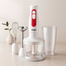 El Blender Seti (Doğrayıcı, Mixer, Blender) - 2 Kademe, 600ML Hazne, 700ML Ölçü Kabı