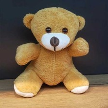 Bin1çeşit Şık Kahverengi Peluş Oyuncak 25 cm Hediye