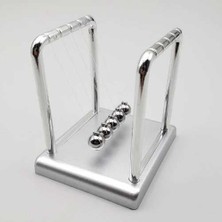 Bin1çeşit Şık Tasarımlı Küçük Boy Gümüş Denge Balans 9.5 cm