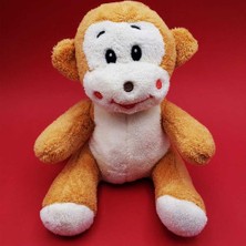 Bin1çeşit Sevimli Peluş Maymun 25 cm Özel Gün Hediyesi