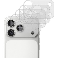 Gordonix iPhone 18 Pro Max ve iPhone 17 Pro Max Uyumlu Kamera Plateau Koruyucu (10'lu Paket) - 0.35MM Ultra Ince Mat Yüzey, Çizilmeye Dayanıklı Kamera Alanı Koruması