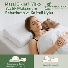 Viscomax Ortopedik Visco Yastık Boyun Düzleşmesi Destekli Yastık