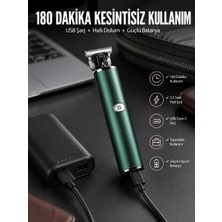 Marsilyan Tıraş Makinesi Saç Sakal Ense Çizim Ayarlanabilir Başlık Yeni Nesil