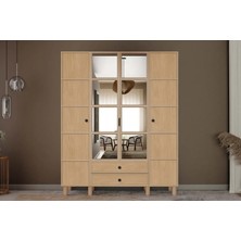Misea 4 Kapılı Mdf Gardırop