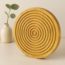 Marsilyan Ahşap Bambu Sunum Tepsisi 28 cm - Çift Taraflı