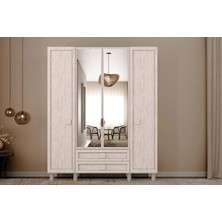 Nilly 4 Kapılı Mdf Gardırop