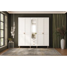 Anvalt 5 Kapılı Mdf Gardırop