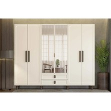 Loya 6 Kapılı Mdf Gardırop