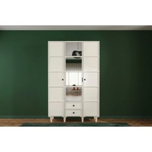 Zeon 3 Kapılı Mdf Gardırop
