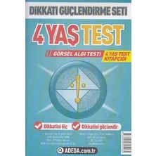 Çelik - Ticaret Dikkati Güçlendirme Seti 4 Yaş Test