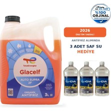 Total 233349 | Antifriz Kırmızı Glacelf Auto Supra 2f 3 Litre