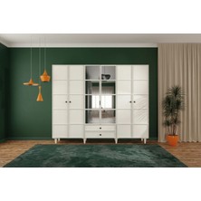 Zeon 6 Kapılı Mdf Gardırop