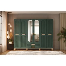 Bigeno 6 Kapılı Mdf Gardırop