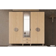 Lumia 5 Kapılı Mdf Gardırop