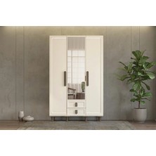 Loya 3 Kapılı Mdf Gardırop