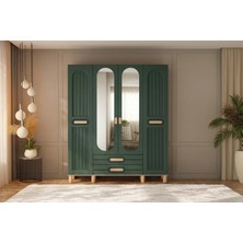 Bigeno 4 Kapılı Mdf Gardırop