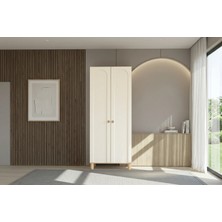 Picklet 2 Kapılı Mdf Gardırop