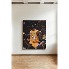 Kanvaspera Kobe Bryant 24 - Kanvas Tablo - Lakers Basketbol Efsanesi Duvar Dekoru