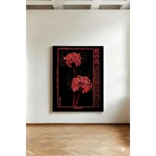 Kanvaspera Higanbana Lost Memory - Kanvas Tablo - Anime Poster, Japon Sanatı, Red Spider Lily, Manga Tasarım