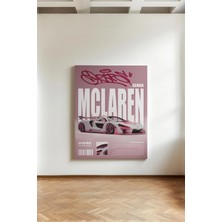 Kanvaspera Mclaren Poster - Kanvas Tablo - Spor Araba Otomobil Yarış Modern Duvar Dekoru
