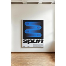 Kanvaspera Spun Abstract - Kanvas Tablo - Bauhaus Desing, Retro, Grafik Illüstrasyon - Salon ve Ofis - Duvar Dekoru