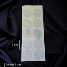ElHobi 7cm - 10lu Tırtıklı Yuvarlak Magnet Kalıbı