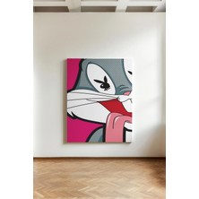 Kanvaspera Bugs Bunny Playboy - Kanvas Tablo