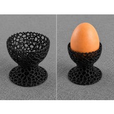 Alvera 3D - Dekoratif Yumurtalık | Modern Tasarım Yumurtalık | 3D Baskı Kahvaltılık Yumurta Standı | Renk Seçenekli