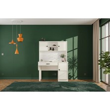 Zeon Kitaplıklı Mdf Çalışma Masası