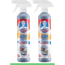 HighGenic Küf Temizleyici 2 x 500 ml Beyazlatıcı Özellik ile Ferahlatıcı Koku Sunar