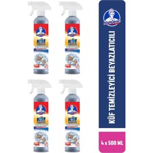 HighGenic Küf Temizleyici Beyazlatıcı 500 ml 4 Adet