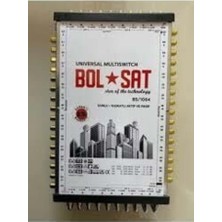 Bolsat Bs-10/8 Aktif + Pasif Sonlu + Kaskatlı Hybrıd Uydu Santrali Adaptör Dahil