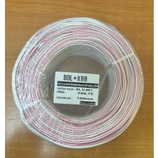 Bolkab 2x0.75 Cca Beyaz Kodlu Kordon Kablo 1 mt Fiyatıdır